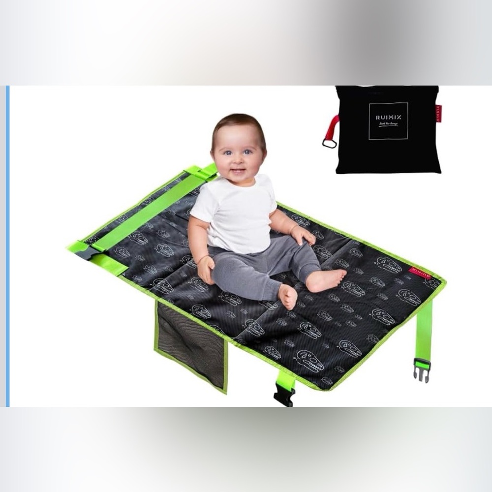 Umi Black and Green Diaper Changing Mat this is new in box